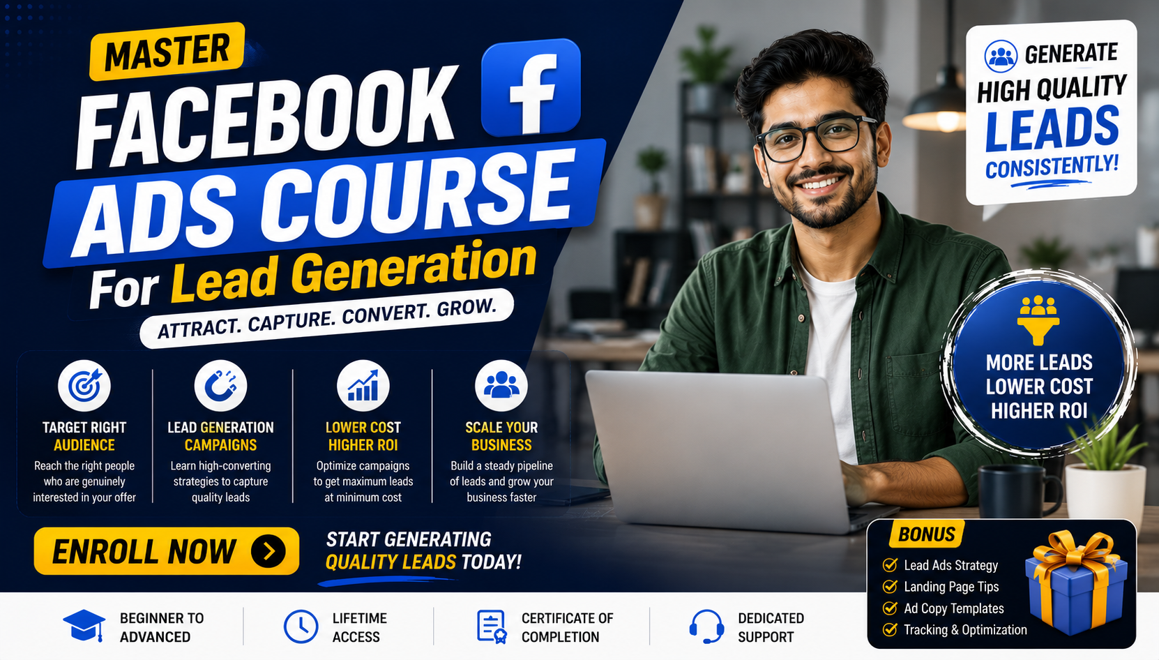 Facebook Ads Course For Lead Generation